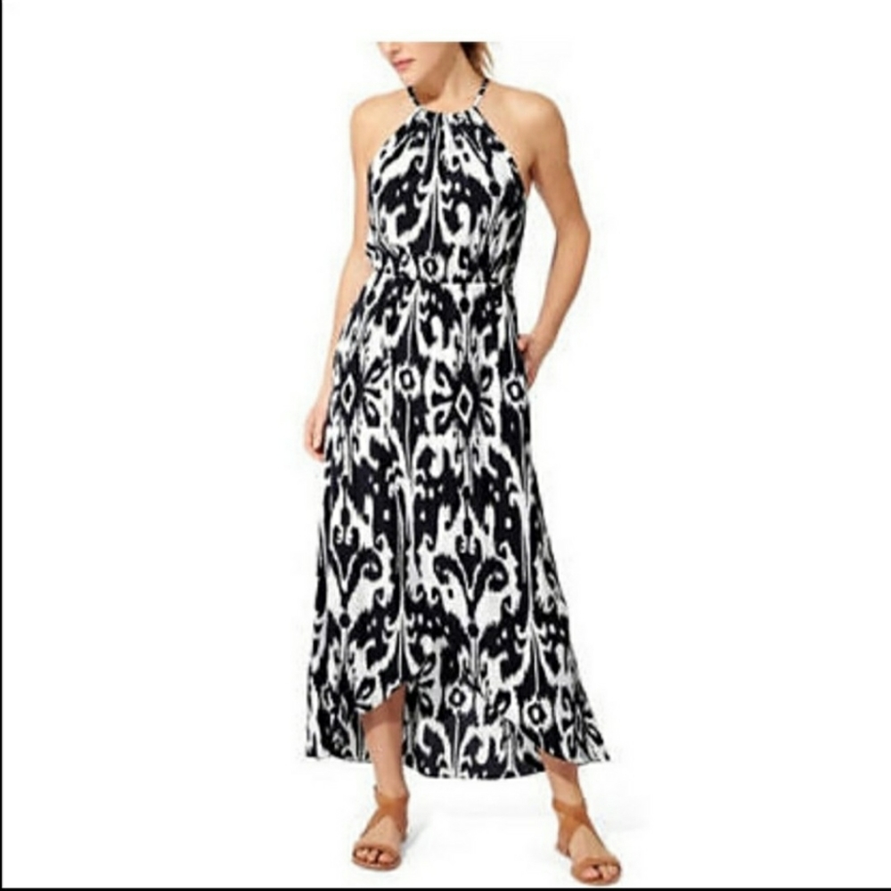 Athleta Ikat Bloom Ripple Dress
